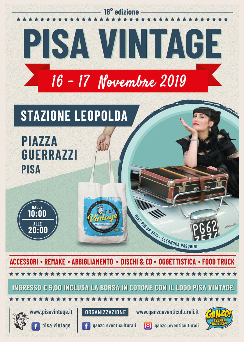 Pisa Vintage - 16 edizione - 16-17 Novembre 2019