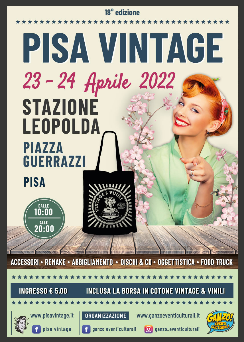 Pisa Vintage - 18 edizione - 23-24 Aprile 2022