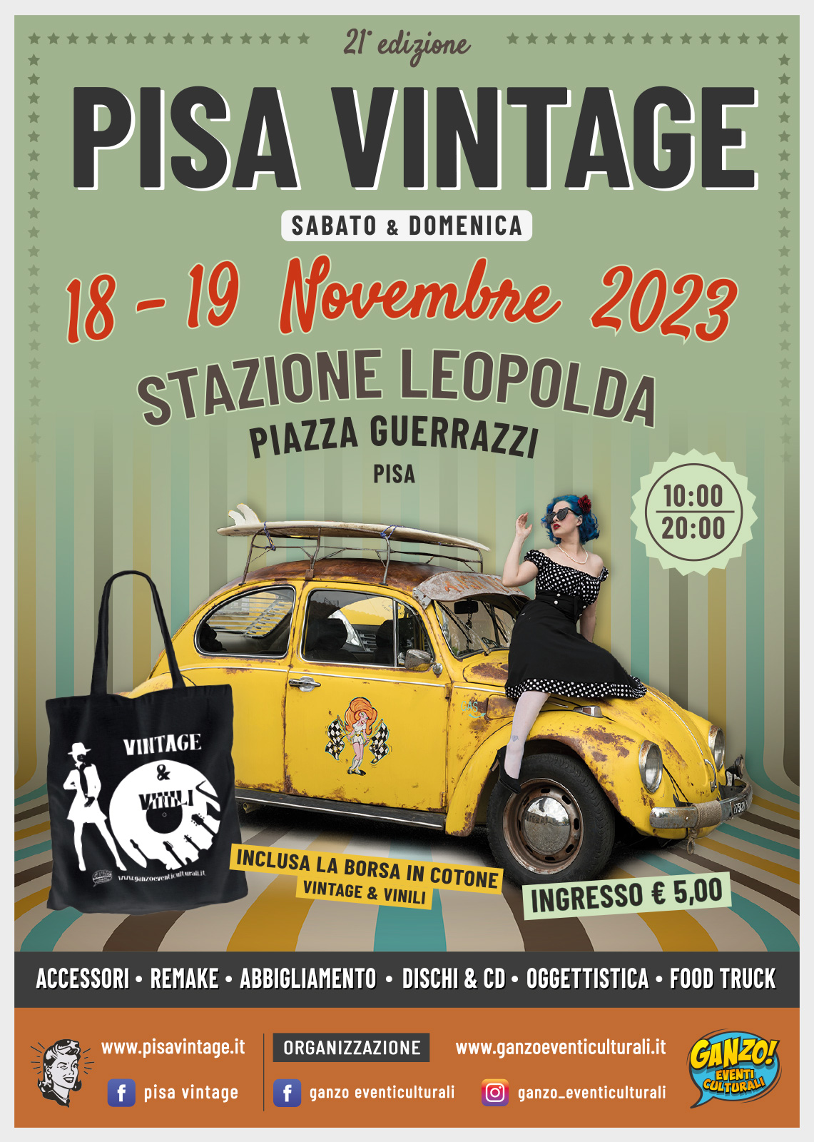 Pisa Vintage - 21 edizione - 18-19 Novembre 2023